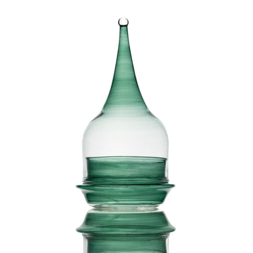 (أومبير ميني مينرات) زجاجي أخضر