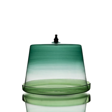 Green Ombre Tarbouch Glass