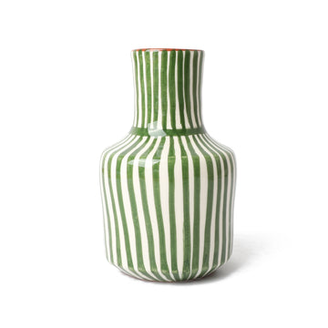Bold Garafe Vase Dark Green