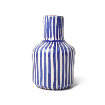 Bold Garafe Vase Blue