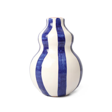 Bold Gourd Vase Blue