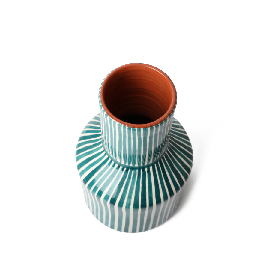 Bold Garafe Vase Teal