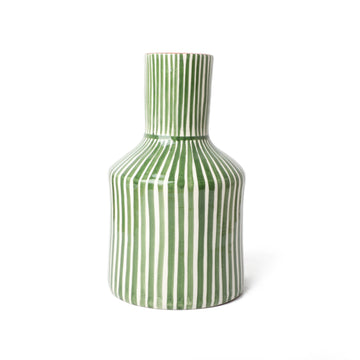 Bold Garafe Vase Dark Green