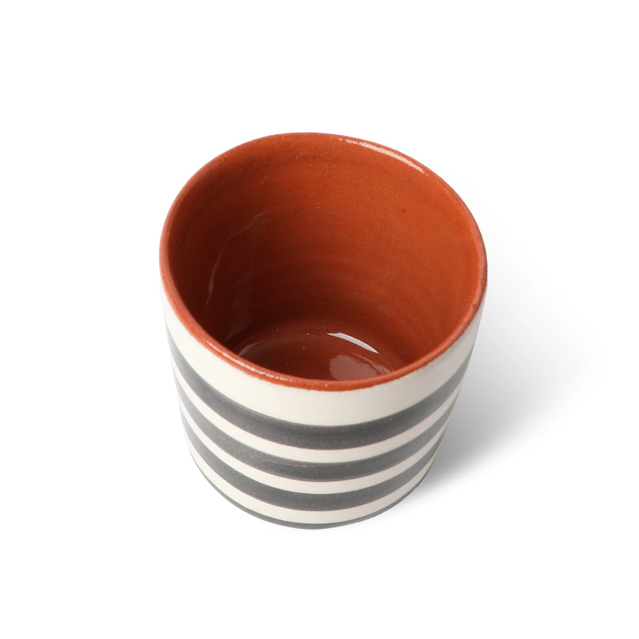 Short Horizontal Stripe Cup