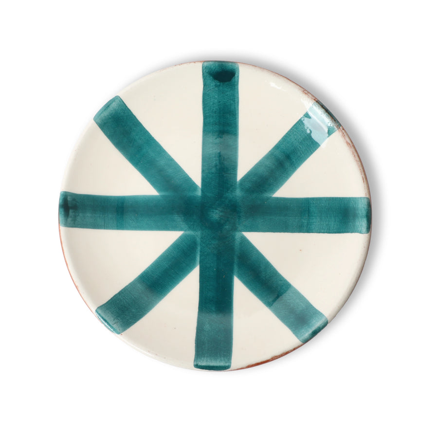 Espresso cup with Saucer Vertical Teal