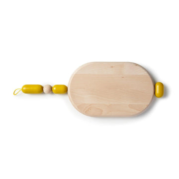 Bijoux Oval Cutting Board Yellow
