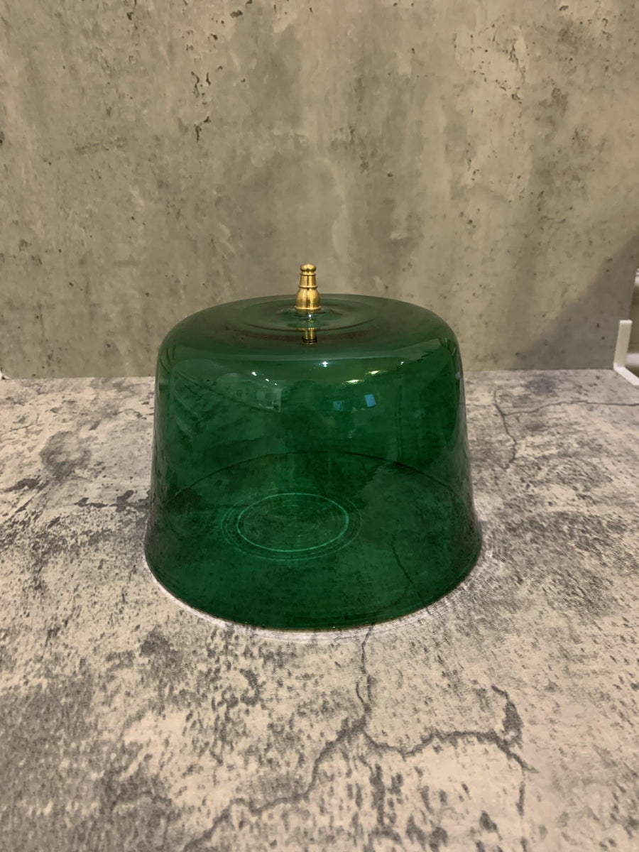 Green Ombre Tarbouch Glass