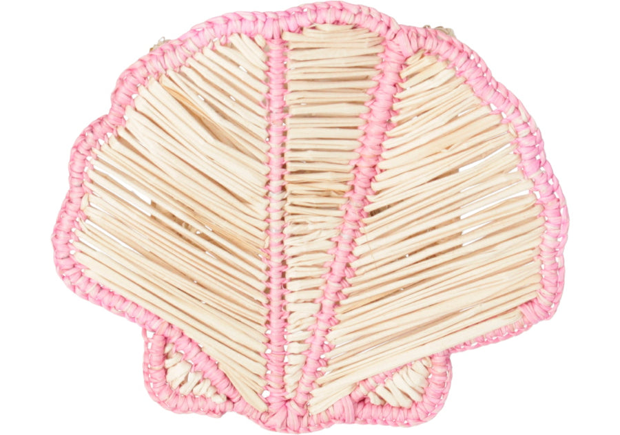 Seashell Coasters Pink Set of 2