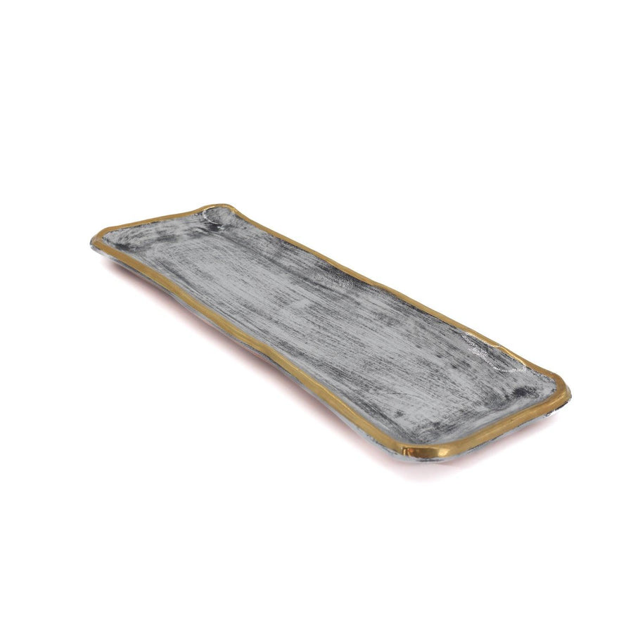 Rectangular Platter Rustic Grey
