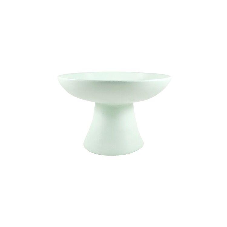 Tadelakt Serving Plate Mint Green