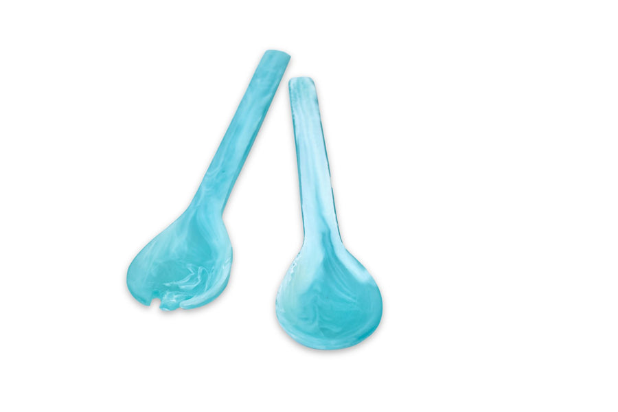 Everyday Salad Servers Aqua set of 2