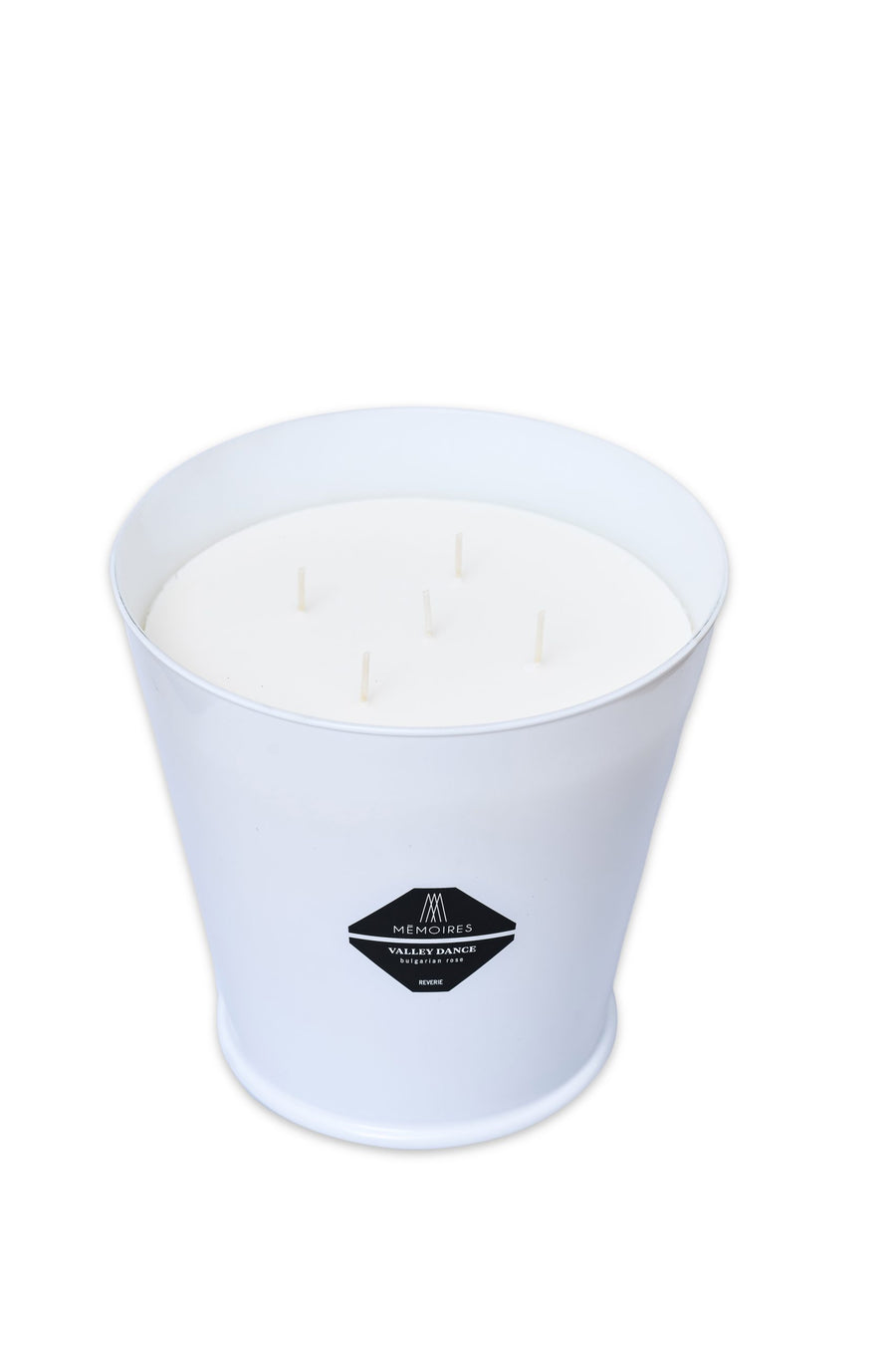 BULGARIAN ROSE CANDLE 3500 Gr White glossy