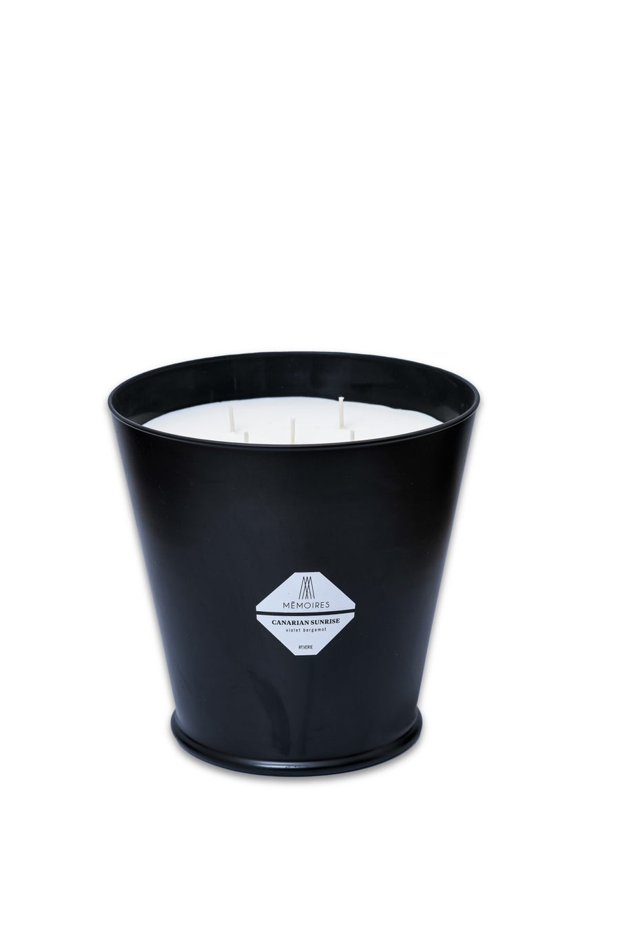 BERGAMOTA VIOLET CANDLE 3500 Gr Black matte