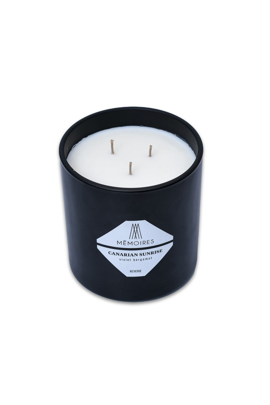 BERGAMOTA VIOLET CANDLE 500 Gr Black matte