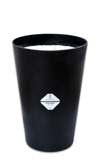 CEDARWOOD CANDLE 7500 Gr Black matte