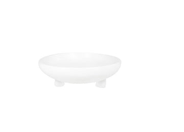 Tripod Serving Platter White