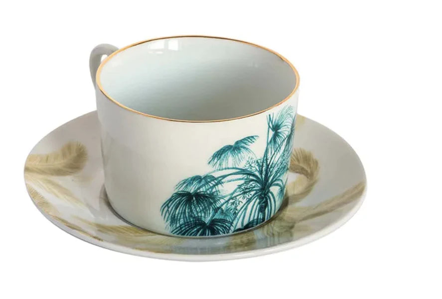 Las Palm Tea Cups set of 6