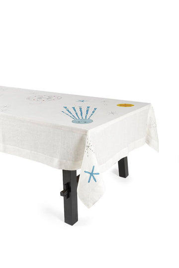 Stellar Tablecloth White