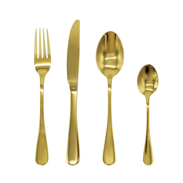 Classic Cutlery set Gold 24 Pcs
